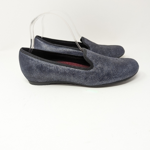 Munro Barb Flat Loafer Slip On Shoes size 9.5 blue‎ - Picture 1 of 9
